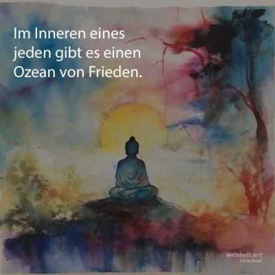 Bildzitate zum Thema Buddhismus von weisheit.art