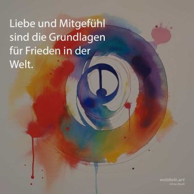 Bildzitate zum Thema Buddhismus von weisheit.art