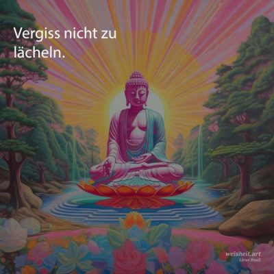 Bildzitate zum Thema Buddhismus von weisheit.art
