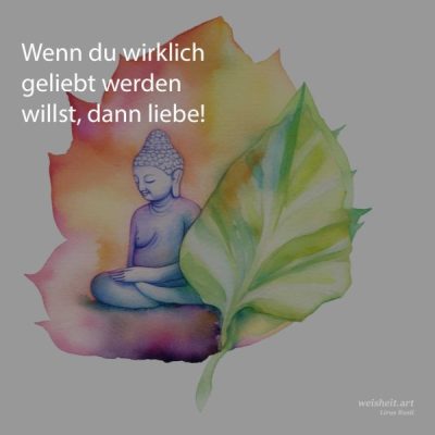 Bildzitate zum Thema Buddhismus von weisheit.art