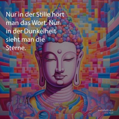 Bildzitate zum Thema Buddhismus von weisheit.art