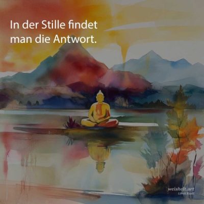 Bildzitate zum Thema Buddhismus von weisheit.art