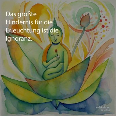 Bildzitate zum Thema Buddhismus von weisheit.art