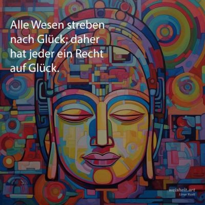 Bildzitate zum Thema Buddhismus von weisheit.art