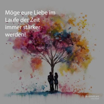 Bildzitate zum Thema Hochzeitswuensche von weisheit.art