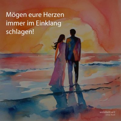 Bildzitate zum Thema Hochzeitswuensche von weisheit.art