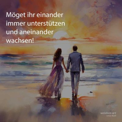 Bildzitate zum Thema Hochzeitswuensche von weisheit.art