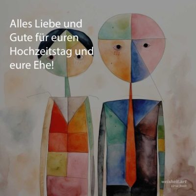 Bildzitate zum Thema Hochzeitswuensche von weisheit.art