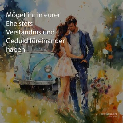 Bildzitate zum Thema Hochzeitswuensche von weisheit.art