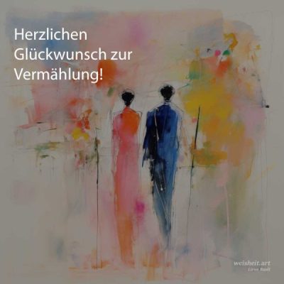 Bildzitate zum Thema Hochzeitswuensche von weisheit.art