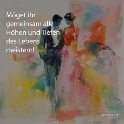 Bildzitate zum Thema Hochzeitswuensche von weisheit.art