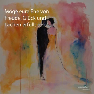 Bildzitate zum Thema Hochzeitswuensche von weisheit.art