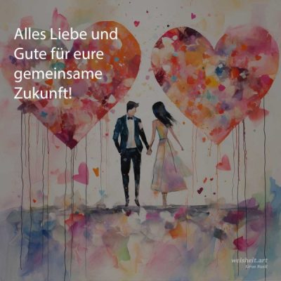 Bildzitate zum Thema Hochzeitswuensche von weisheit.art