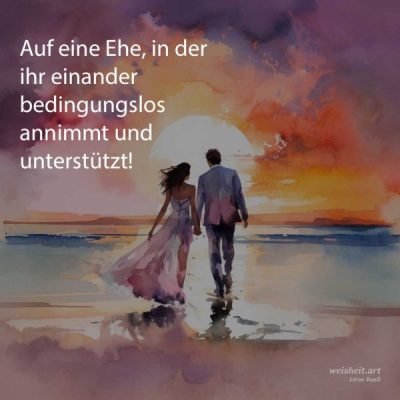 Bildzitate zum Thema Hochzeitswuensche von weisheit.art