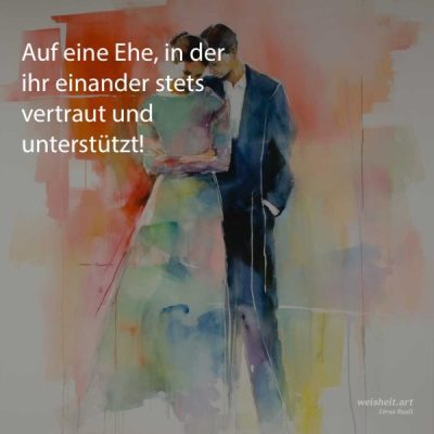 Bildzitate zum Thema Hochzeitswuensche von weisheit.art