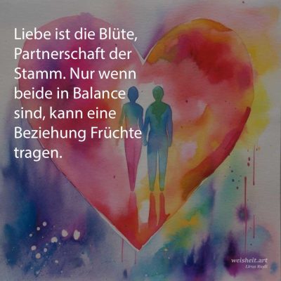 Bildzitate zum Thema Partnerschaft von weisheit.art
