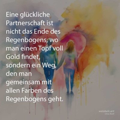 Bildzitate zum Thema Partnerschaft von weisheit.art