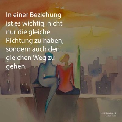 Bildzitate zum Thema Partnerschaft von weisheit.art