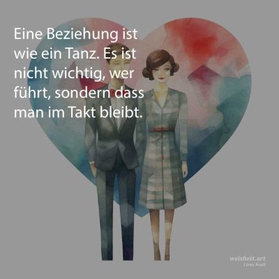 Bildzitate zum Thema Partnerschaft von weisheit.art