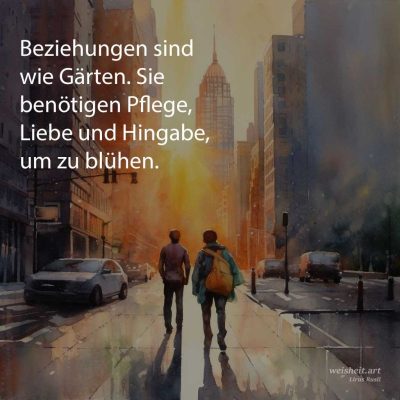 Bildzitate zum Thema Partnerschaft von weisheit.art