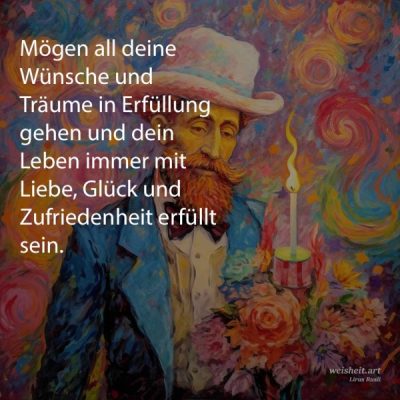 Bildzitate zum Thema Geburtstag von weisheit.art