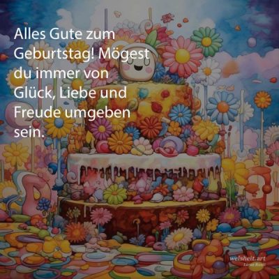 Bildzitate zum Thema Geburtstag von weisheit.art