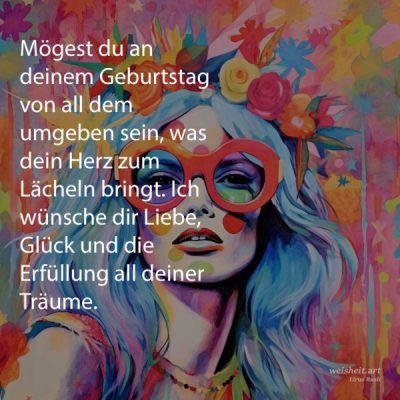 Bildzitate zum Thema Geburtstag von weisheit.art