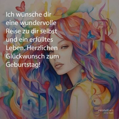 Bildzitate zum Thema Geburtstag von weisheit.art