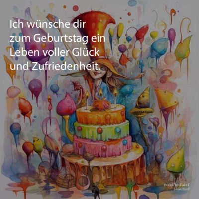 Bildzitate zum Thema Geburtstag von weisheit.art
