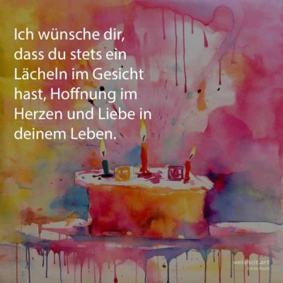 Bildzitate zum Thema Geburtstag von weisheit.art