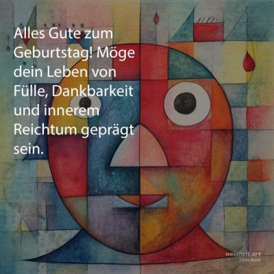 Bildzitate zum Thema Geburtstag von weisheit.art
