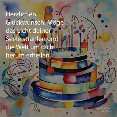 Bildzitate zum Thema Geburtstag von weisheit.art