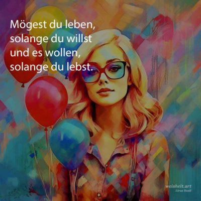 Bildzitate zum Thema Geburtstag von weisheit.art