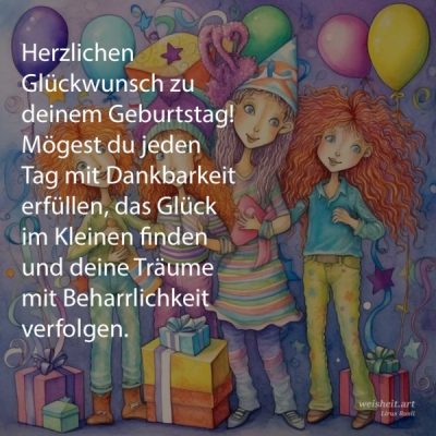 Bildzitate zum Thema Geburtstag von weisheit.art